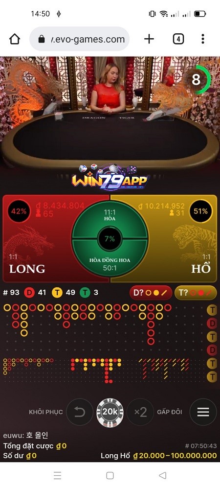 game long hổ casino, long hổ ăn tiền
